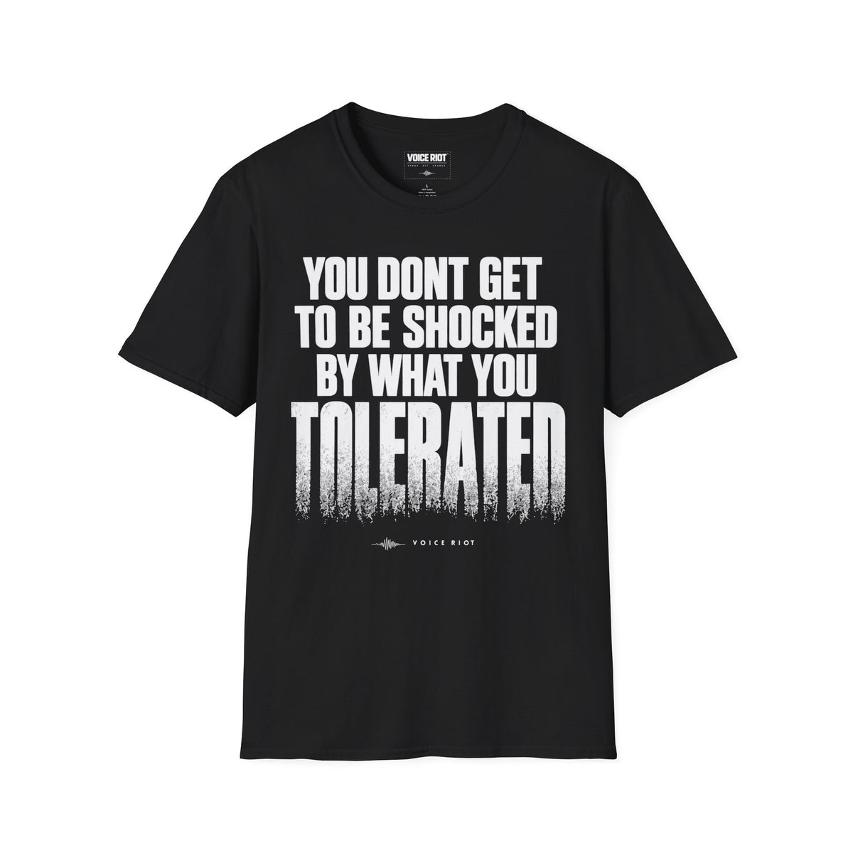You Don't Get to be Shocked By What You Tolerated T-Shirt