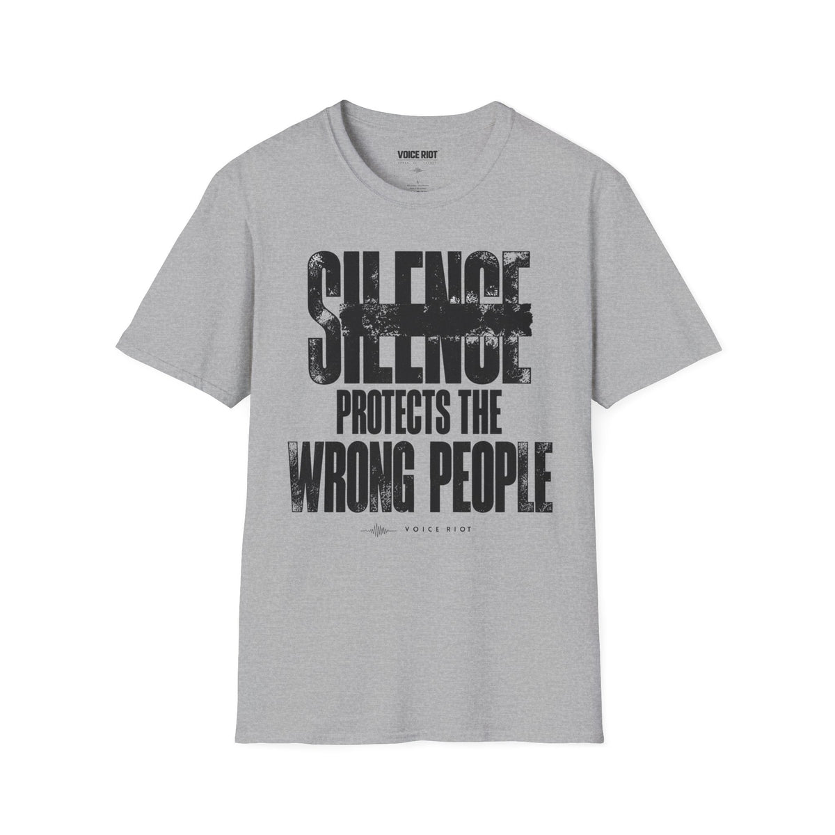 Silence Protects the Wrong People T-Shirt