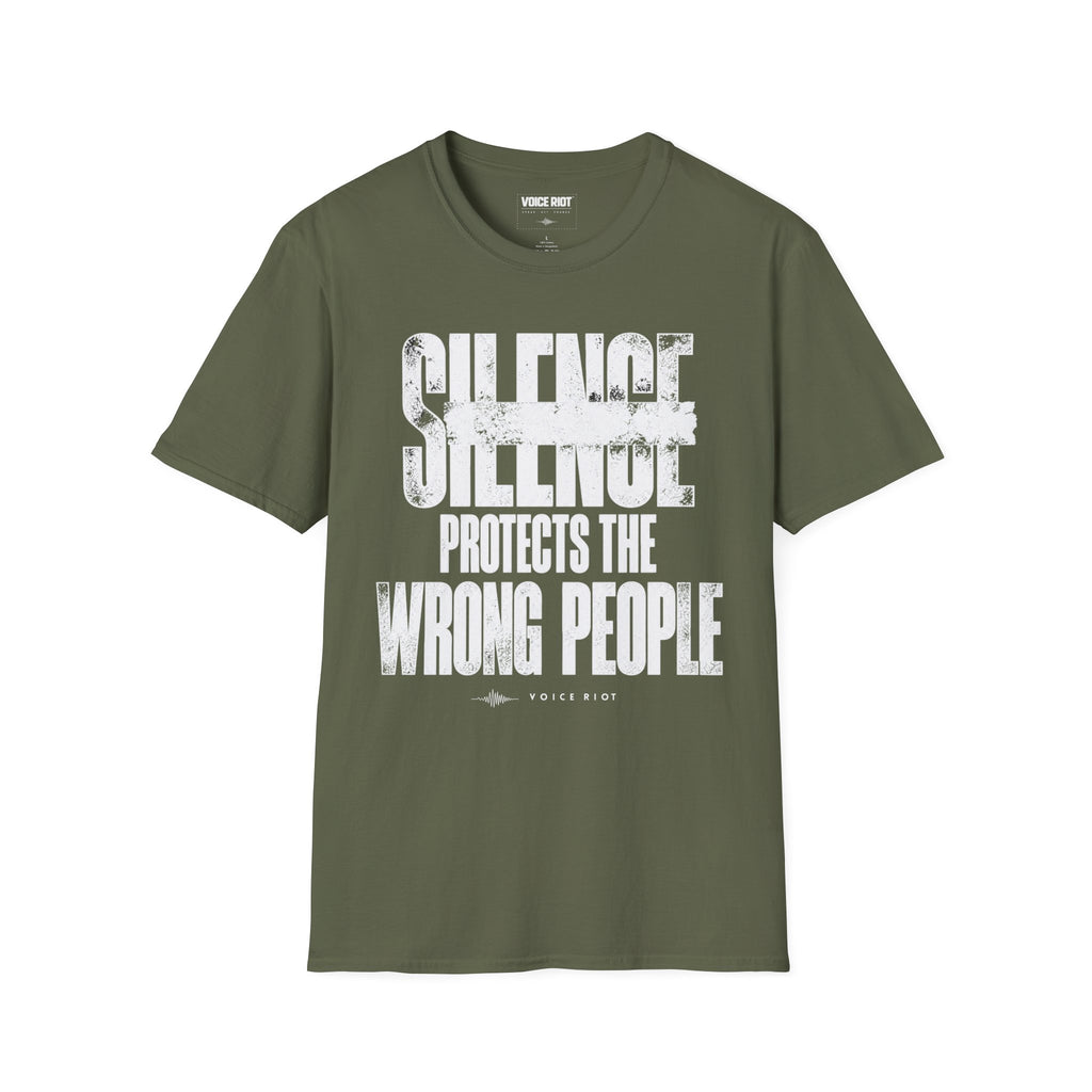 Silence Protects the Wrong People T-Shirt