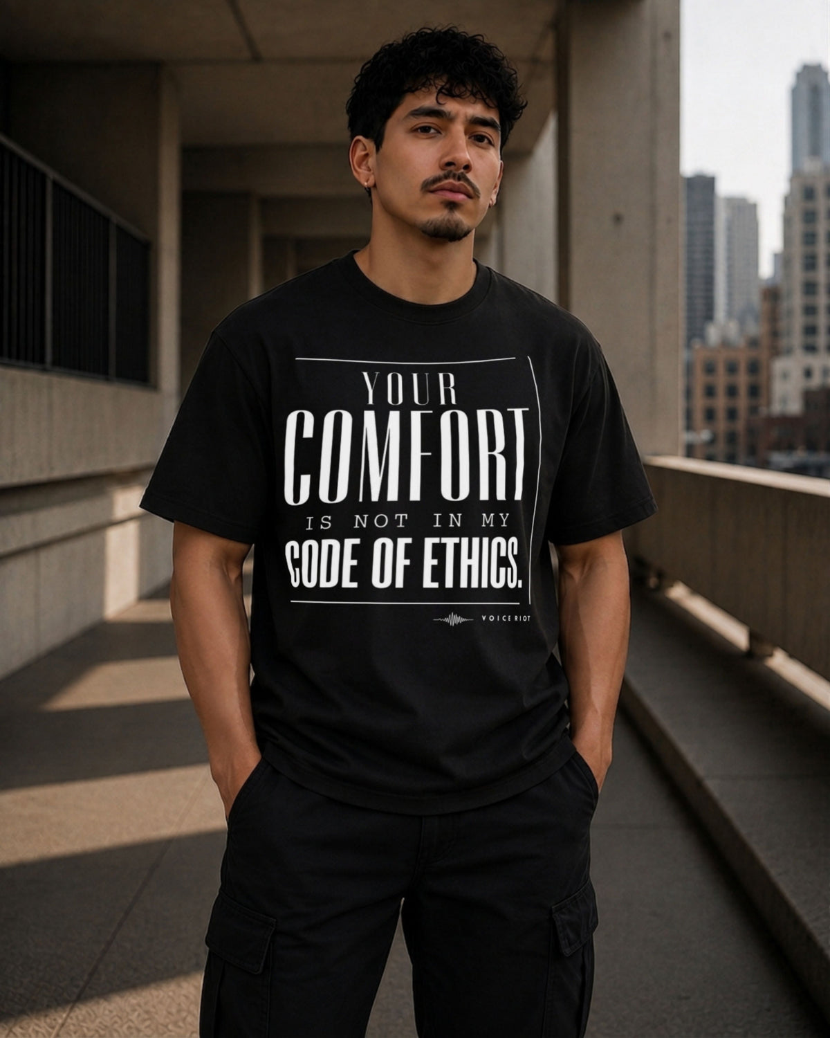 Your Comfort is Not In My Code of Ethics T-Shirt