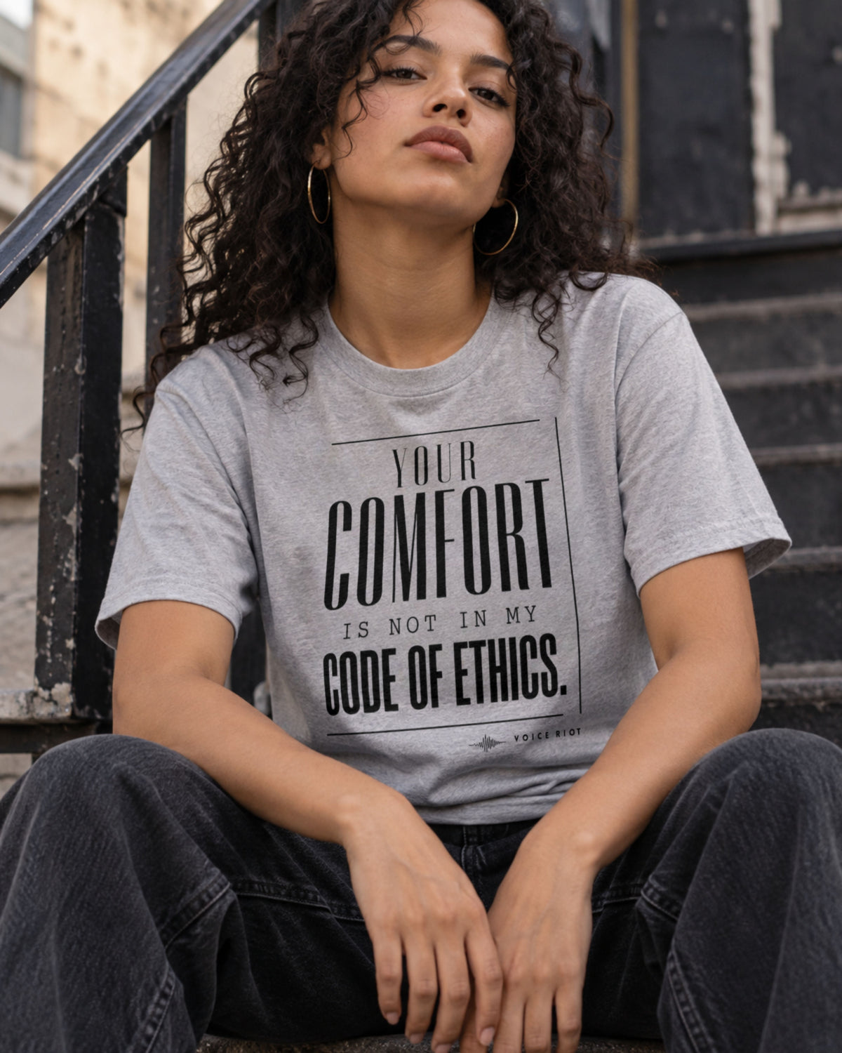 Your Comfort is Not In My Code of Ethics T-Shirt