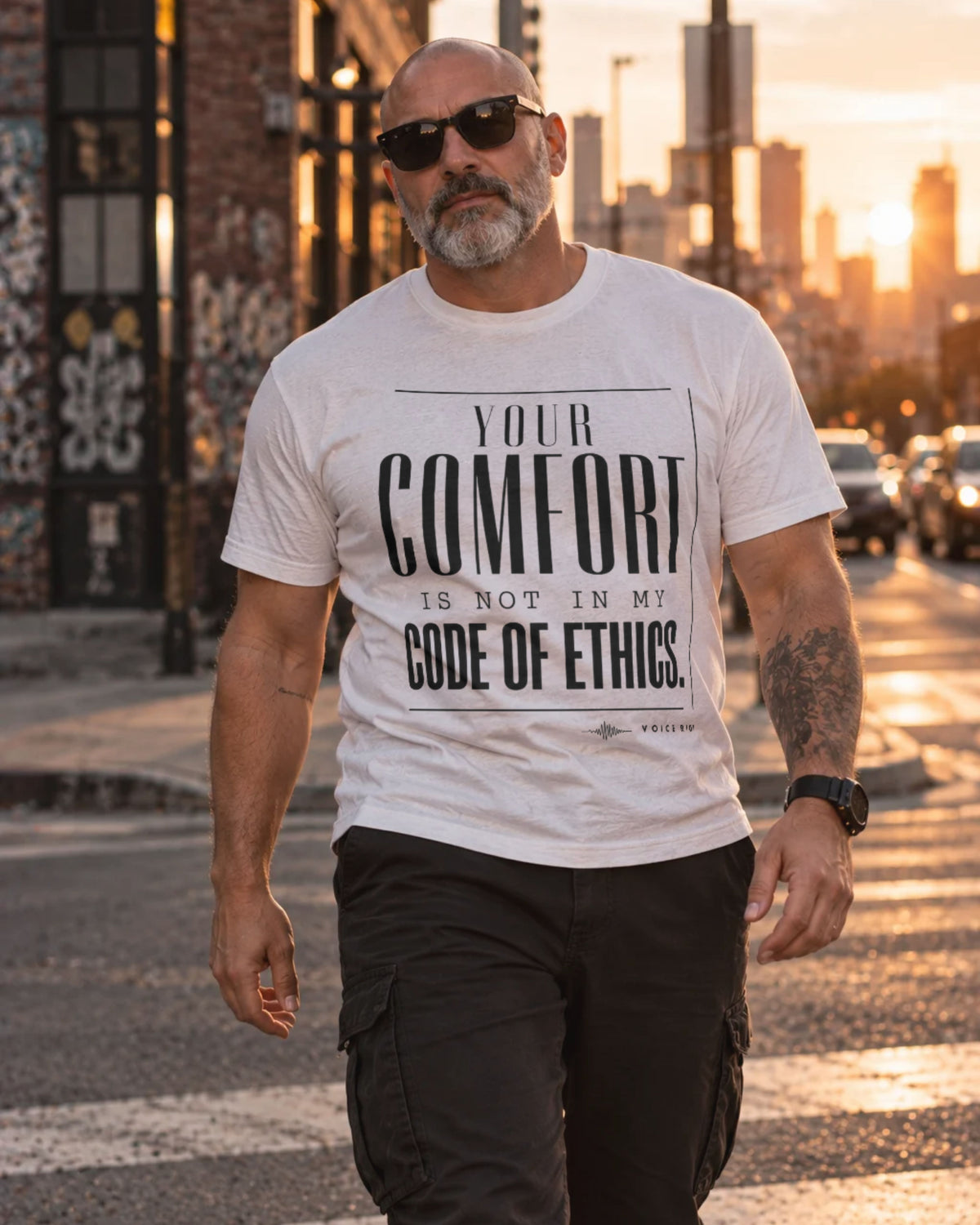 Your Comfort is Not In My Code of Ethics T-Shirt