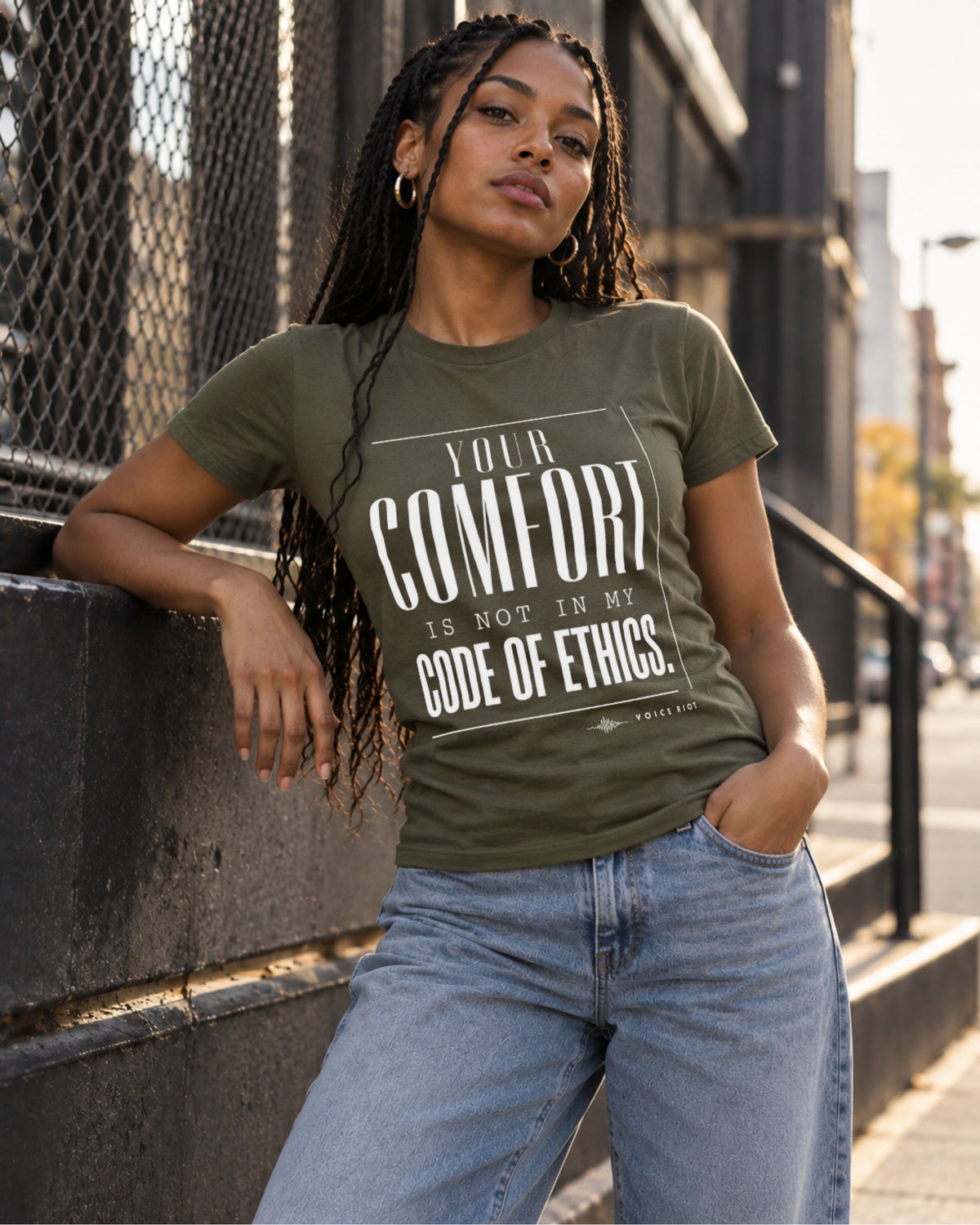 Your Comfort is Not In My Code of Ethics T-Shirt