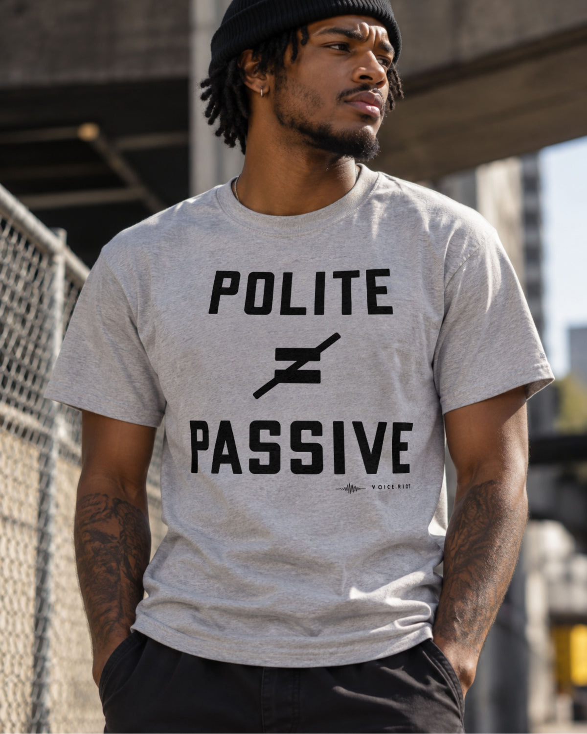 Polite Does Not Equal Passive T-Shirt