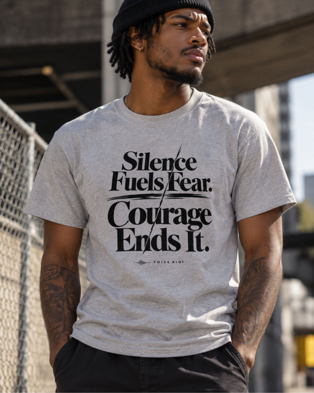 Silence Fuels Fear T-Shirt