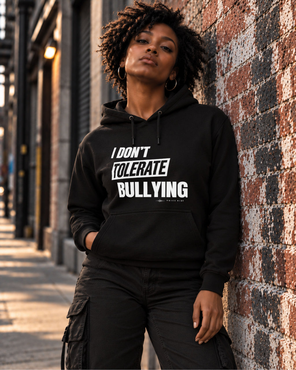 I Don't Tolerate Bullying Hoodie