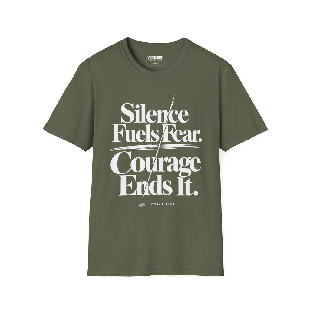 Silence Fuels Fear T-Shirt