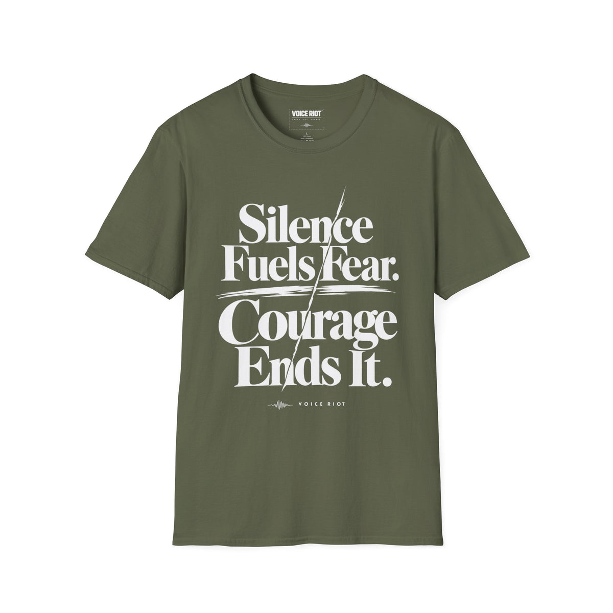 Silence Fuels Fear T-Shirt