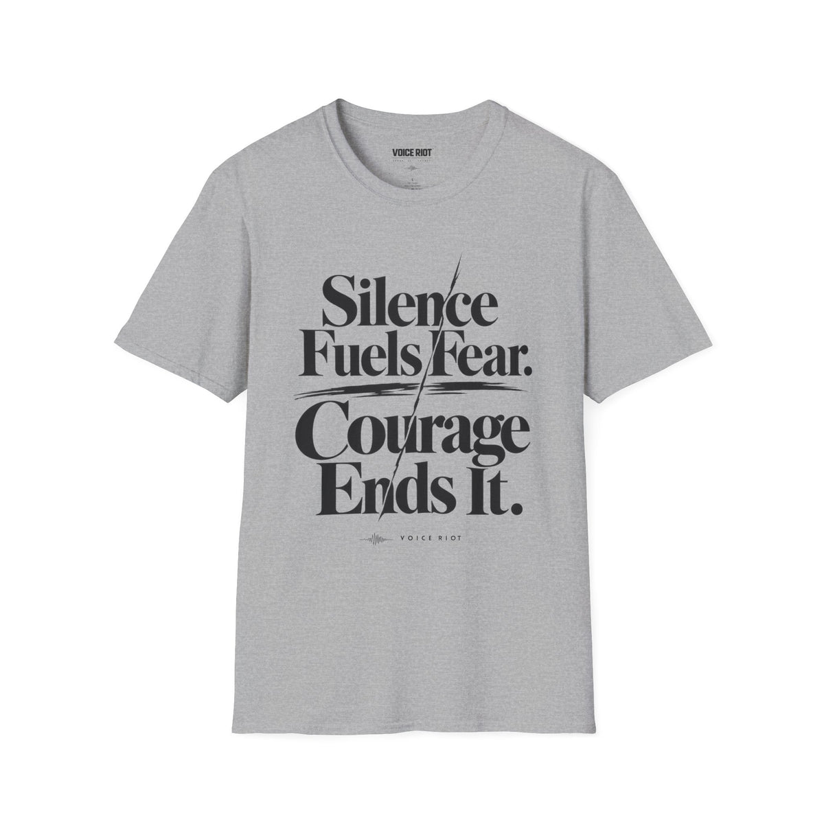 Silence Fuels Fear T-Shirt